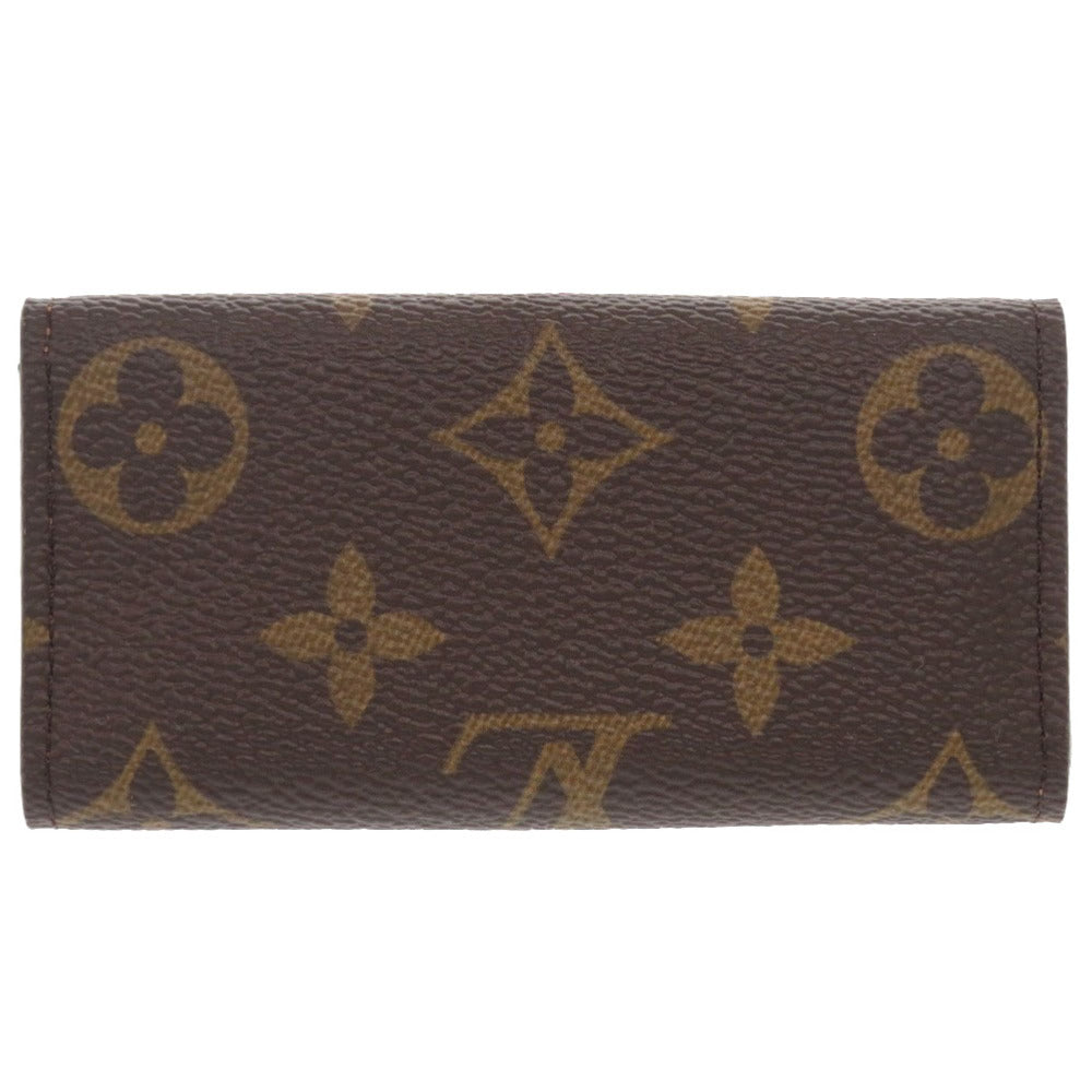 LOUIS VUITTON Key case Key holder  M69517 Monogram canvas Brown Monogram Multicles4 Women Used Authentic