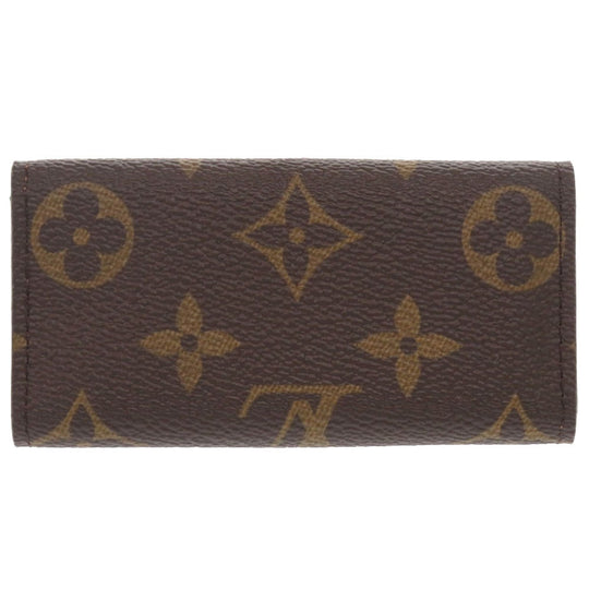 LOUIS VUITTON Key case Key holder  M69517 Monogram canvas Brown Monogram Multicles4 Women Used Authentic