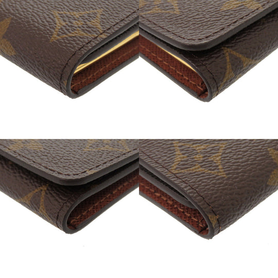 LOUIS VUITTON Key case Key holder  M69517 Monogram canvas Brown Monogram Multicles4 Women Used Authentic