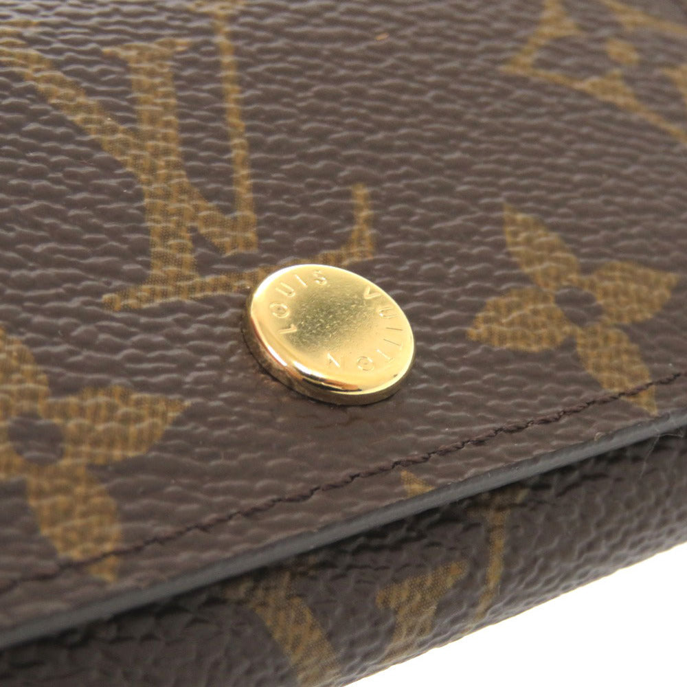 LOUIS VUITTON Key case Key holder  M69517 Monogram canvas Brown Monogram Multicles4 Women Used Authentic