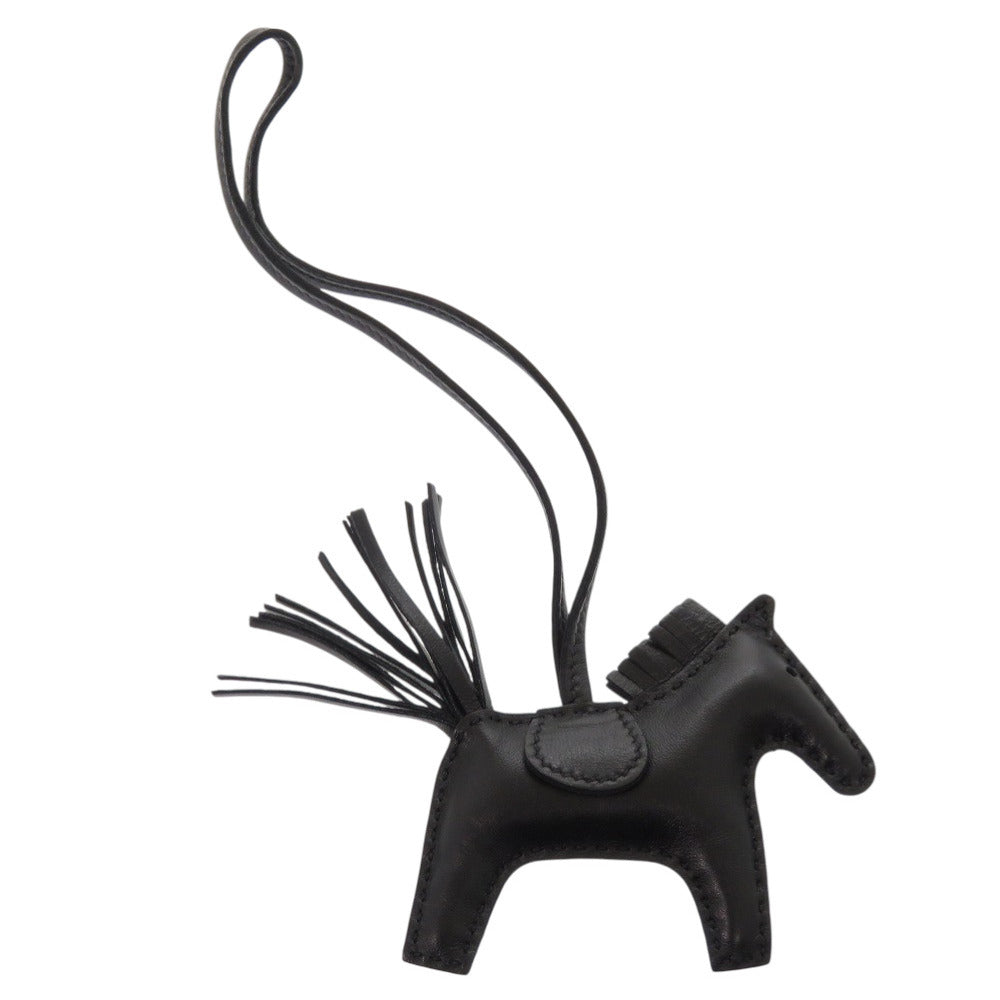 HERMES key ring Anyo Miro So Black Rodeo PM Women Used Authentic