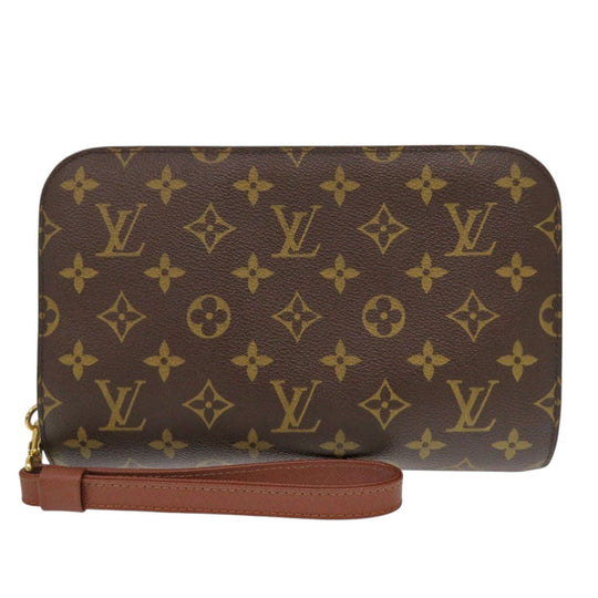 LOUIS VUITTON business bag M51790 Monogram canvas Brown Orsay unisex(Unisex) Used Authentic