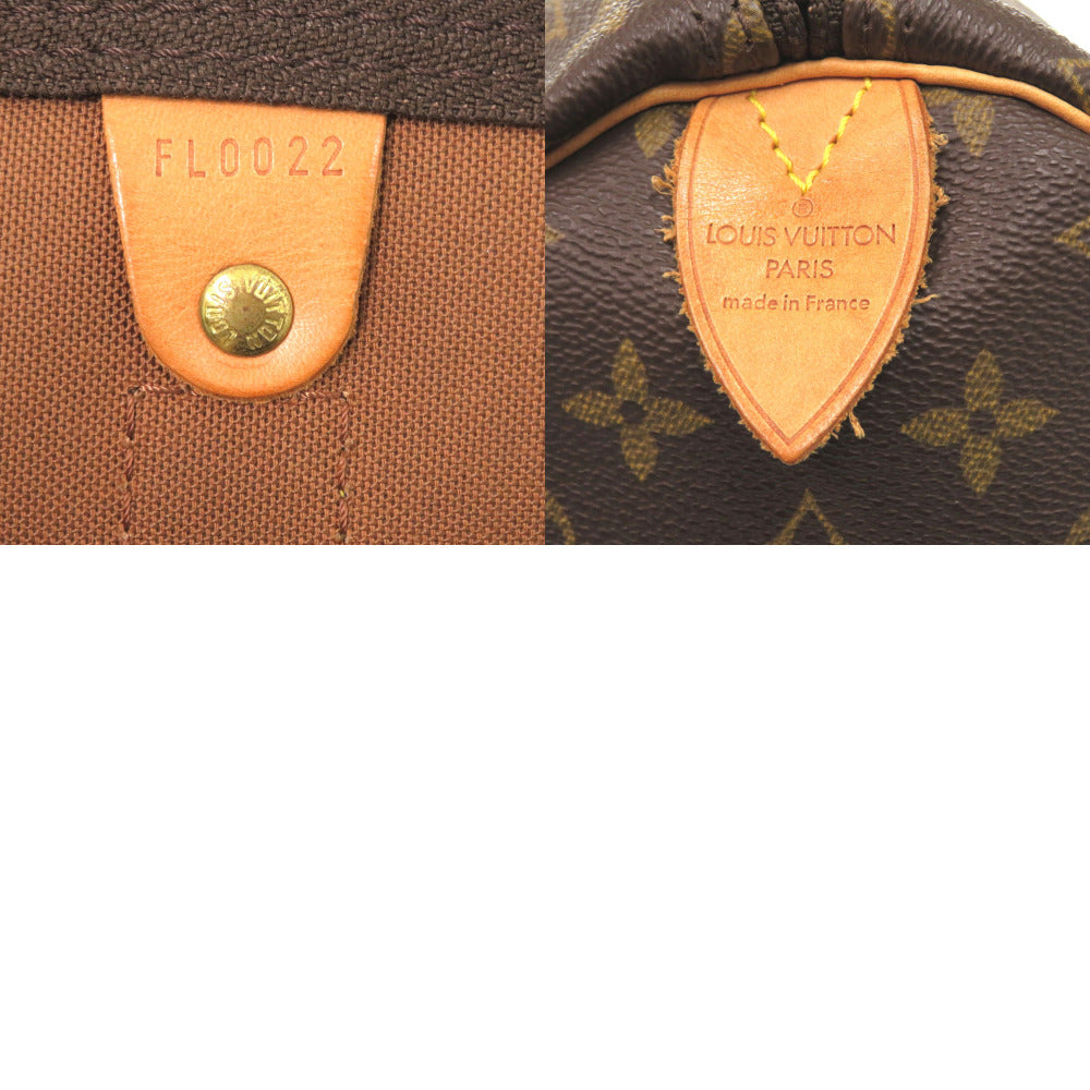 LOUIS VUITTON Boston Duffel bag M41424 Monogram canvas Brown Monogram Keepall 55 mens Used Authentic