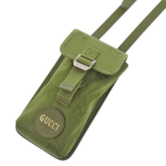 GUCCI Shoulder Bag 696018 leather Forest green Gucci Off The Grid Gucci Off The Grid mens Used Authentic