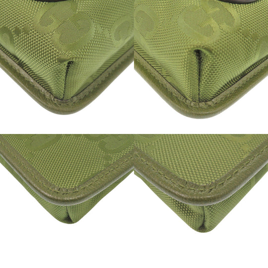 GUCCI Shoulder Bag 696018 leather Forest green Gucci Off The Grid Gucci Off The Grid mens Used Authentic