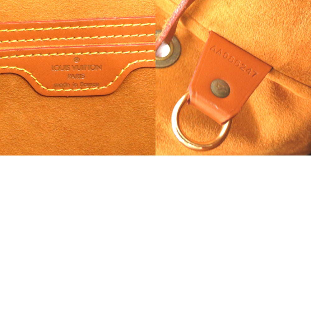 LOUIS VUITTON Backpack No model number Epi Leather Brown Epi MontsourisGM Women(Unisex) Used Authentic