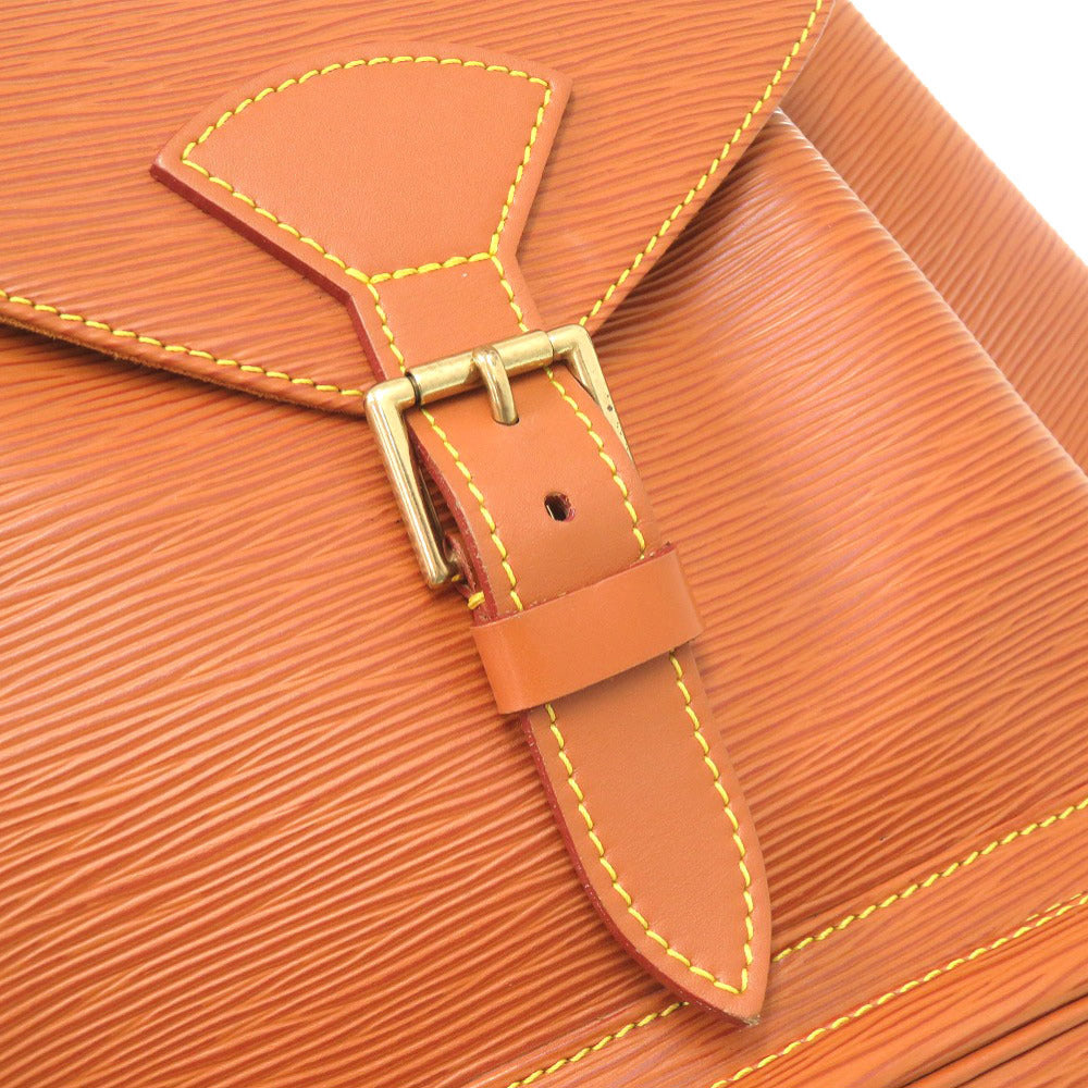 LOUIS VUITTON Backpack No model number Epi Leather Brown Epi MontsourisGM Women(Unisex) Used Authentic