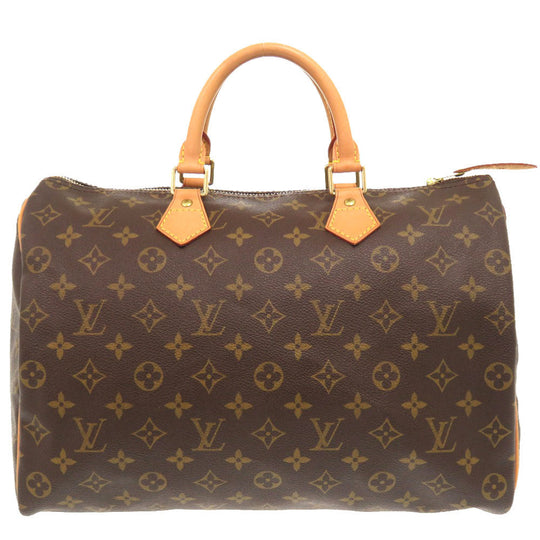 LOUIS VUITTON Handbag M41107 Monogram canvas Brown Monogram Speedy 35 Women Used Authentic