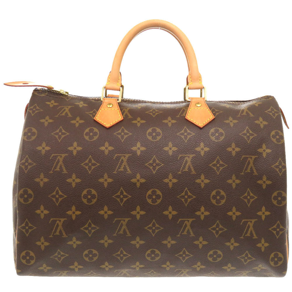 LOUIS VUITTON Handbag M41107 Monogram canvas Brown Monogram Speedy 35 Women Used Authentic