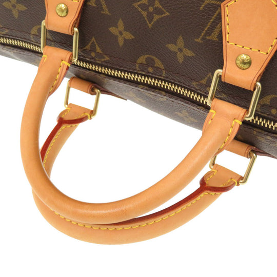 LOUIS VUITTON Handbag M41107 Monogram canvas Brown Monogram Speedy 35 Women Used Authentic