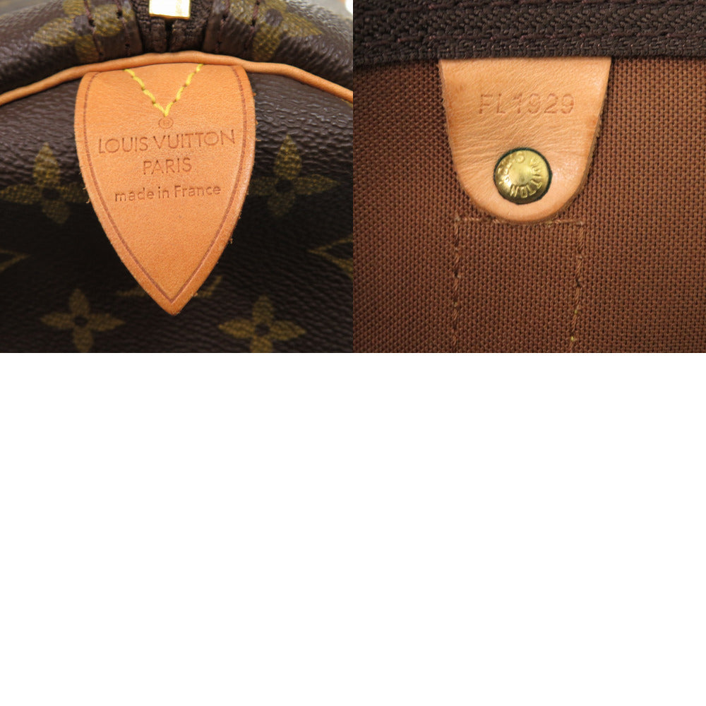 LOUIS VUITTON Boston Duffel bag M41422 Monogram canvas Brown Monogram Keepall 60 mens Used Authentic