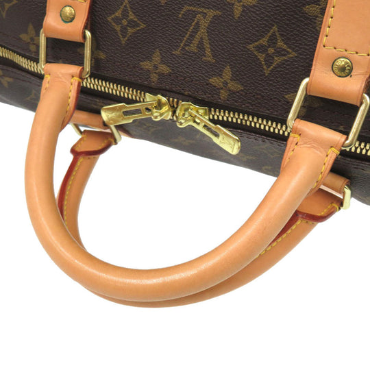 LOUIS VUITTON Boston Duffel bag M41422 Monogram canvas Brown Monogram Keepall 60 mens Used Authentic