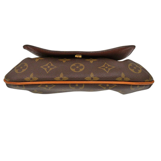 LOUIS VUITTON Shoulder Bag M51258 Monogram canvas Brown Monogram Musette Salsa short strap Women Used Authentic