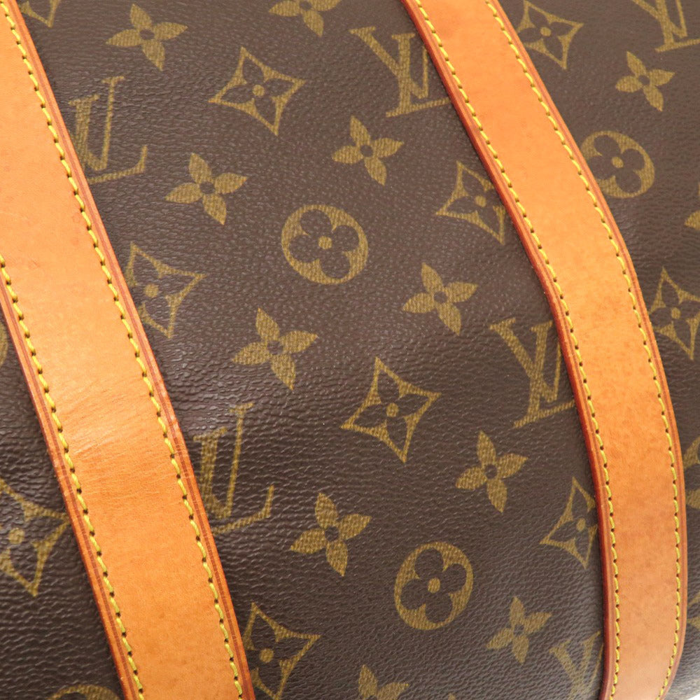LOUIS VUITTON Boston Duffel bag M41428 Monogram canvas Brown Monogram Keepall 45 mens Used Authentic