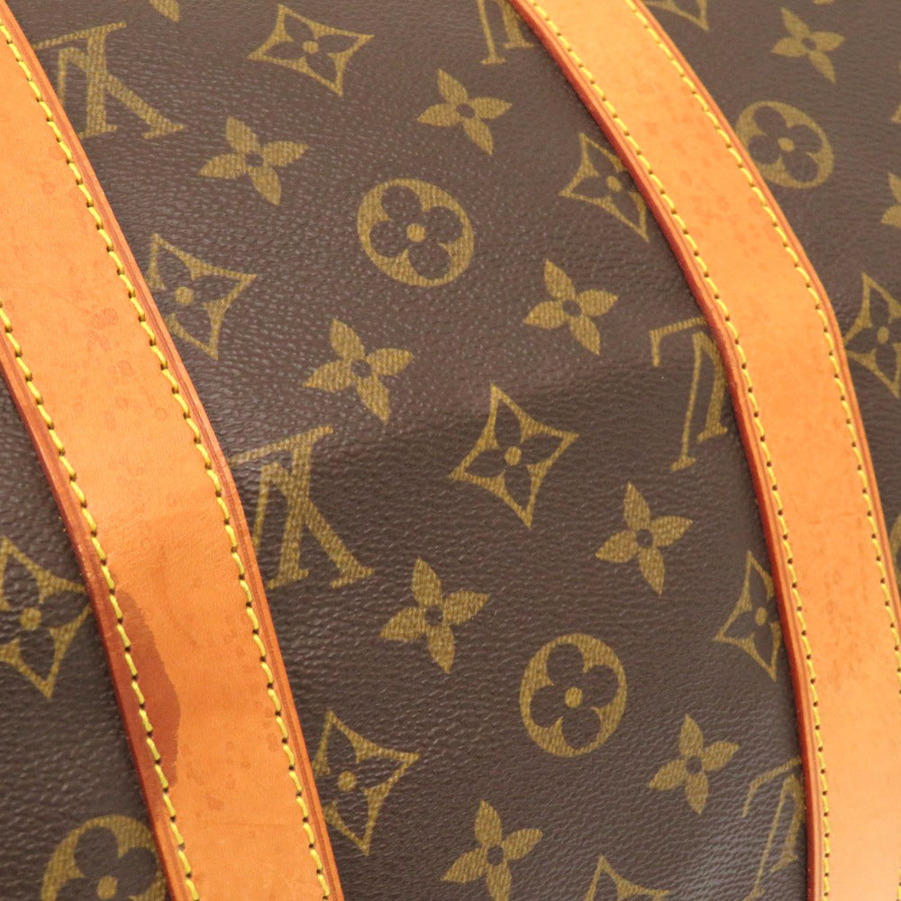 LOUIS VUITTON Boston Duffel bag M41428 Monogram canvas Brown Monogram Keepall 45 mens Used Authentic