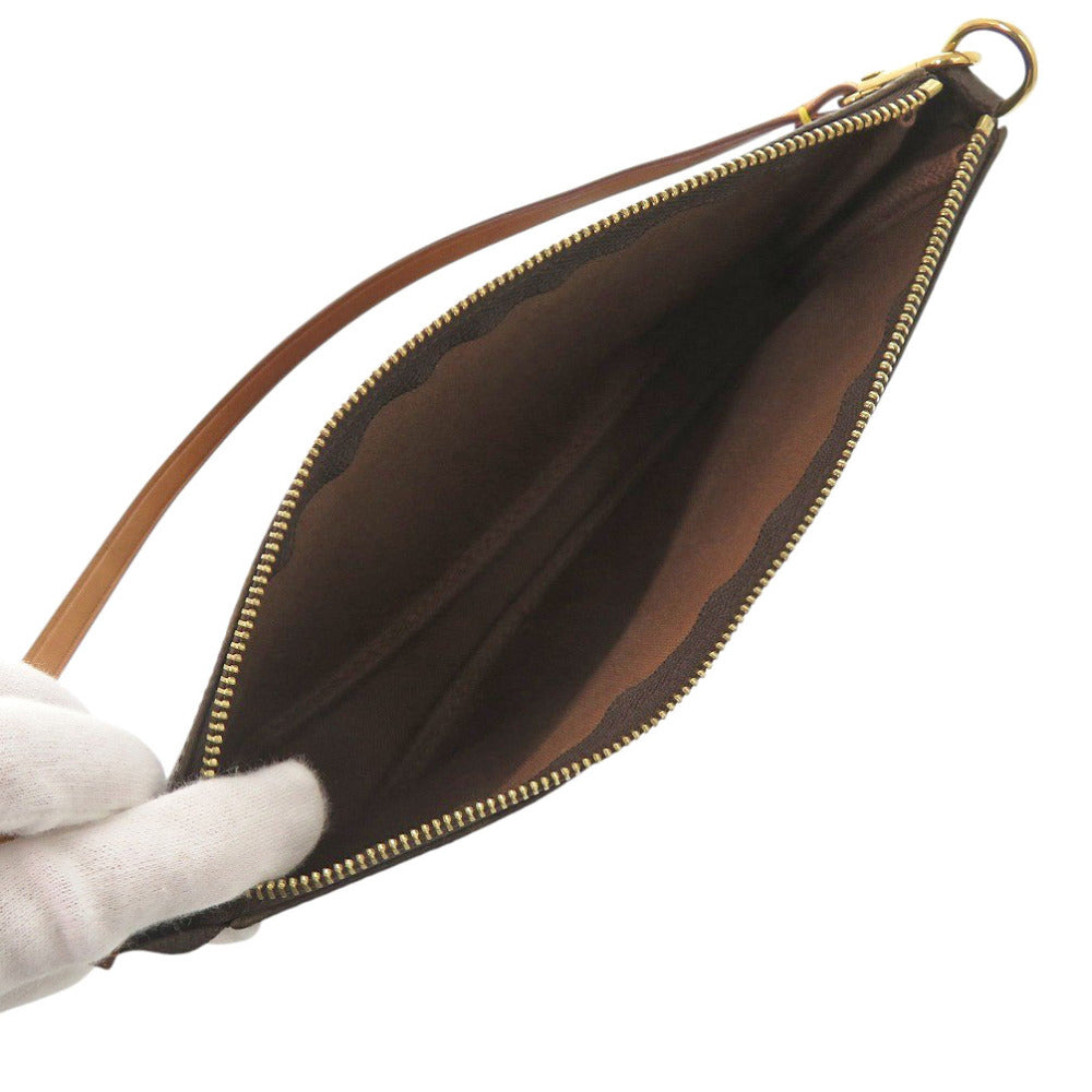 LOUIS VUITTON Pouch M51980 Monogram canvas Brown Monogram Pochette Accessory Pouch Women Used Authentic