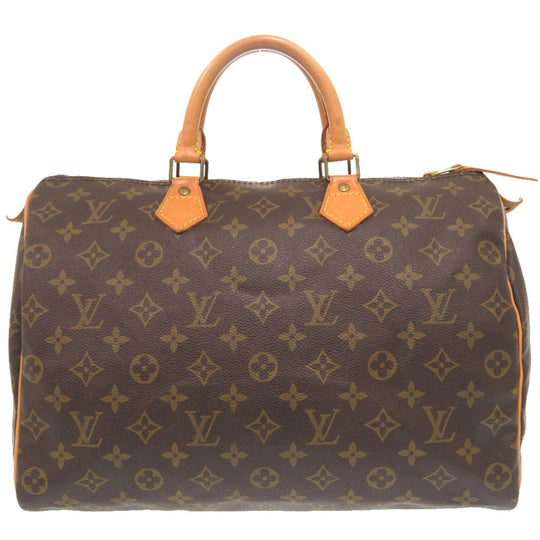 LOUIS VUITTON Handbag M41107 Monogram canvas Brown Monogram Speedy 35 Women Used Authentic