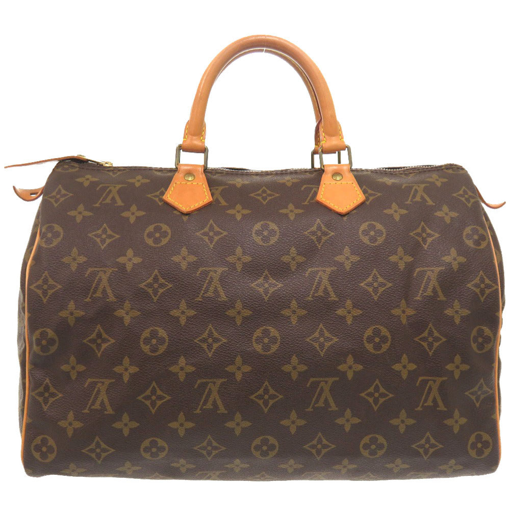 LOUIS VUITTON Handbag M41107 Monogram canvas Brown Monogram Speedy 35 Women Used Authentic