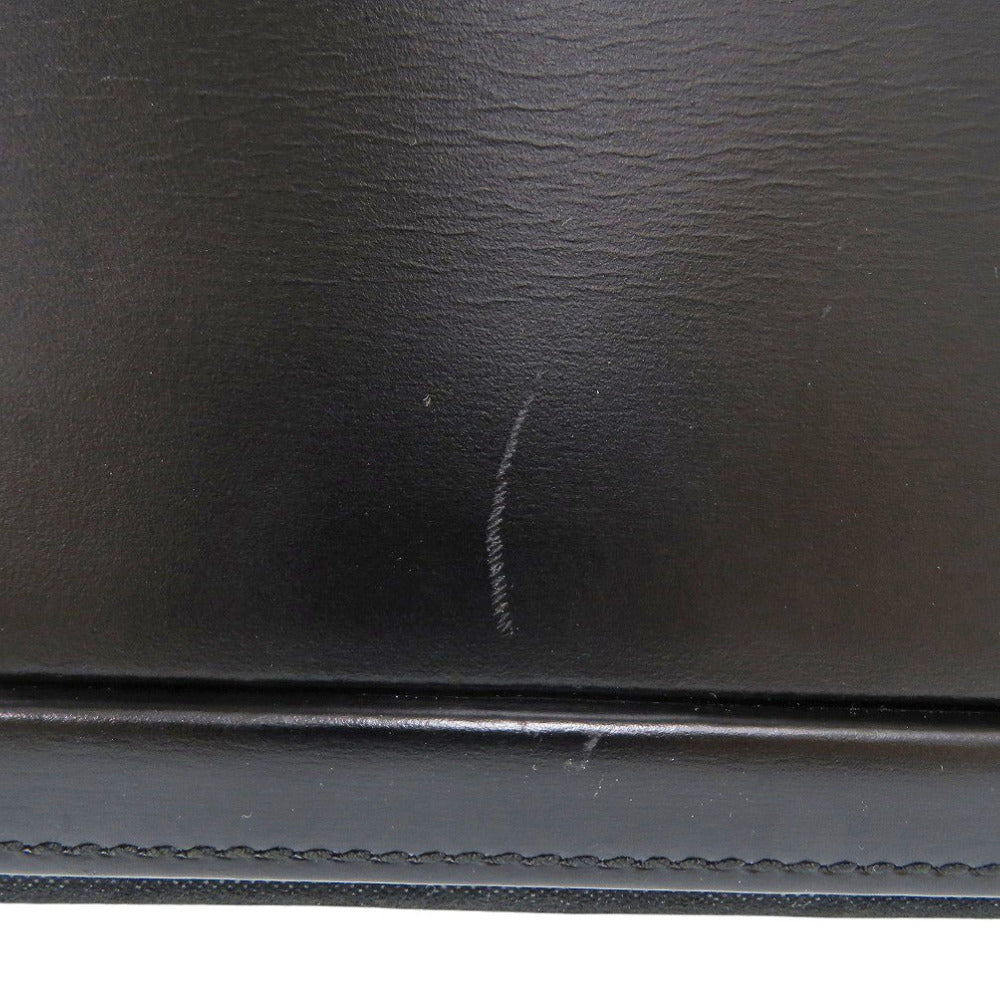 LOEWE Handbag Suede, Leather black vintage anagram Women Used Authentic