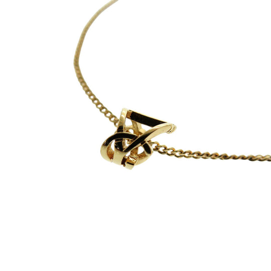 YVES SAINT LAURENT bracelet Gold Plated gold Opium Monogram Twist Cassandra Bracelet Women Used Authentic
