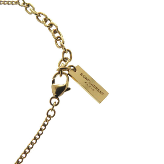 YVES SAINT LAURENT bracelet Gold Plated gold Opium Monogram Twist Cassandra Bracelet Women Used Authentic