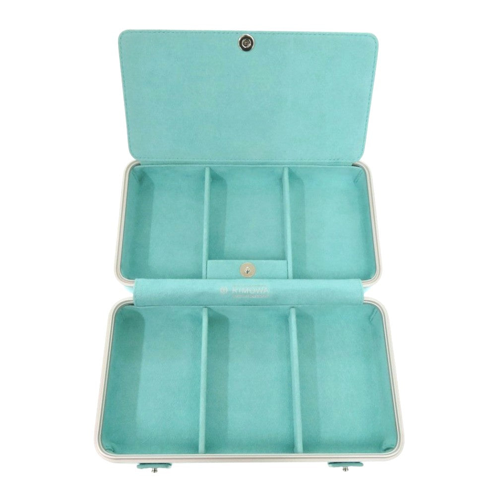 TIFFANY&Co. Other accessories 73023483 Polycarbonate TIFFANY & Co. Blue Jewelry Personal RIMOWA �~ Tiffany & Co. Women Used Authentic