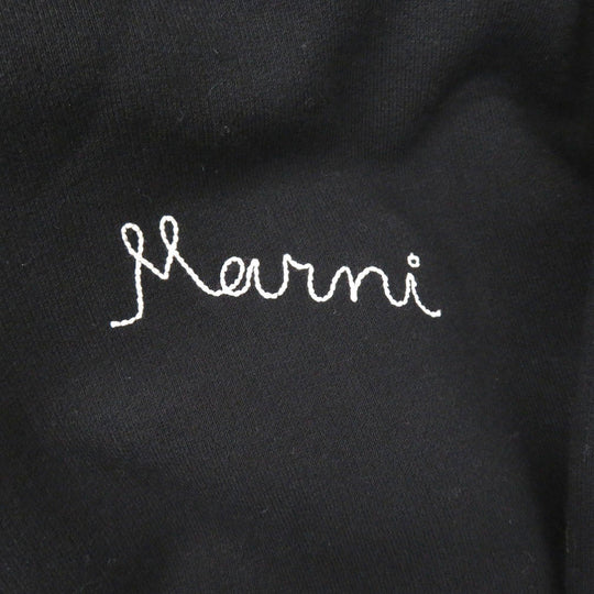 MARNI Hoodie cotton black mens 52 Used Authentic