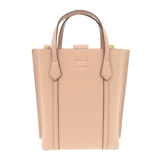 Tory Burch Handbag 142616 leather pink PERRY MINI Perry Mini Tote Women Used Authentic