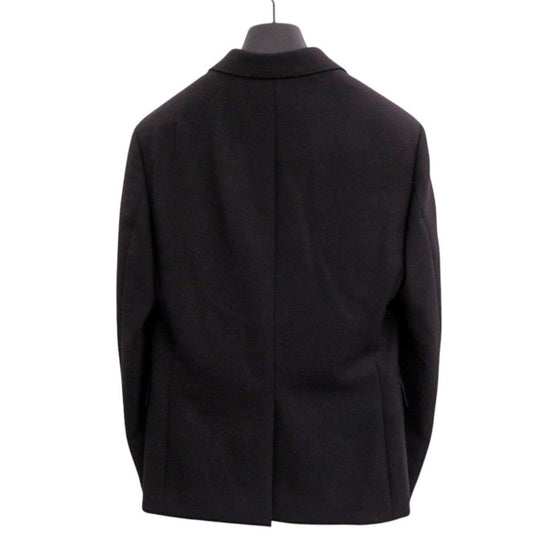 FENDI tailored jacket FJ0853 Wool, Polyurethane black mens 44 Used Authentic