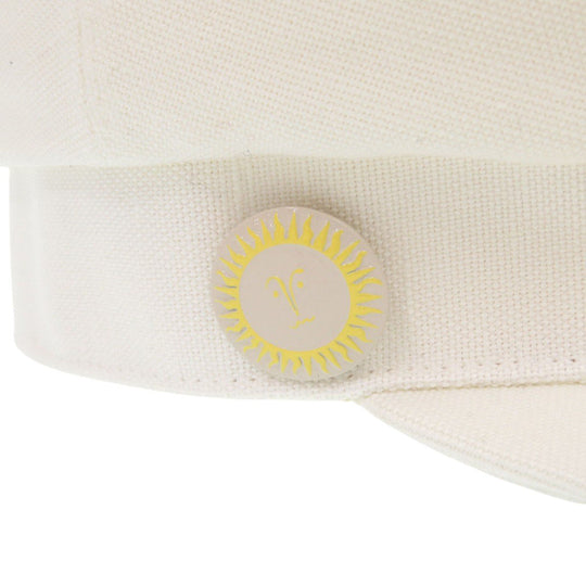 HERMES Other hats cotton white Casquette Women 58 Used Authentic