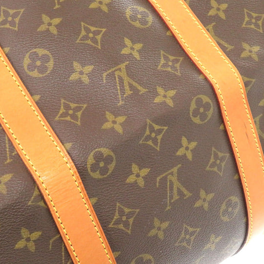 LOUIS VUITTON Boston Duffel bag M41414 Monogram canvas Brown Monogram Keepall bandouliere55 mens Used Authentic
