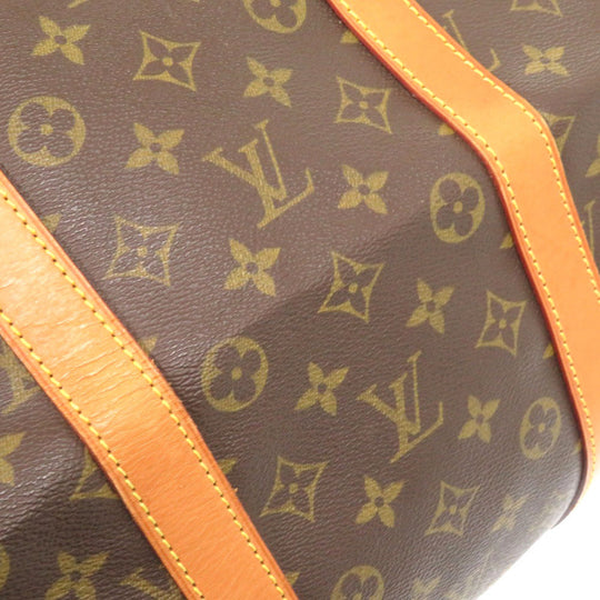 LOUIS VUITTON Boston Duffel bag M41414 Monogram canvas Brown Monogram Keepall bandouliere55 mens Used Authentic