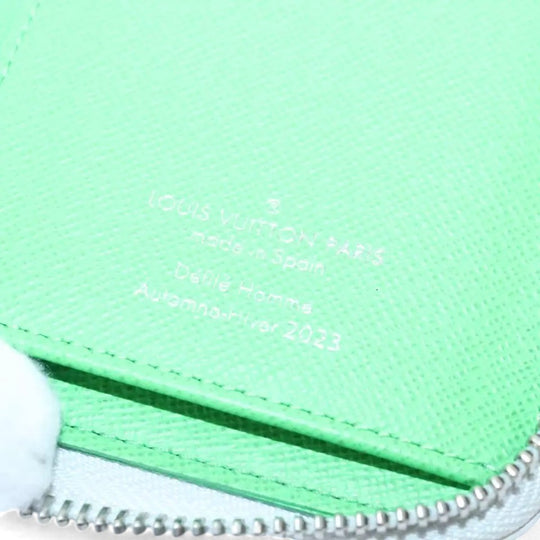 Louis Vuitton Monogram Portrait Zippy Vertical Wallet White Unisex Long Wallet