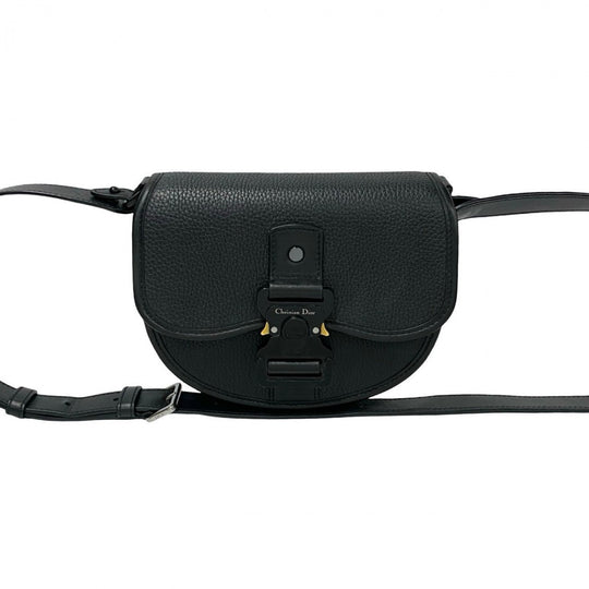 Dior Shoulder Bag leather black gallop