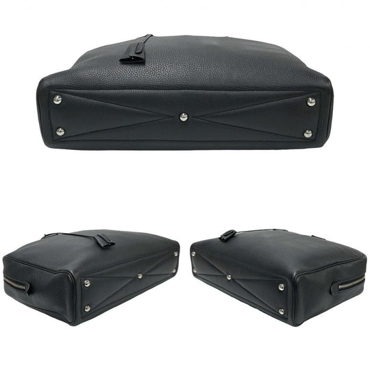 HERMES Boston Duffel bag Taurillon Clemence black Victoria 40