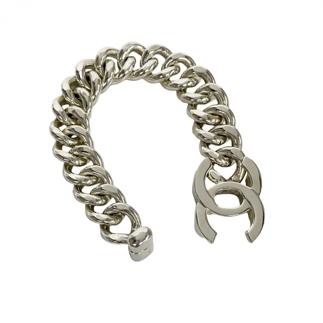 CHANEL bracelet metal Silver Turnlock Bracelet