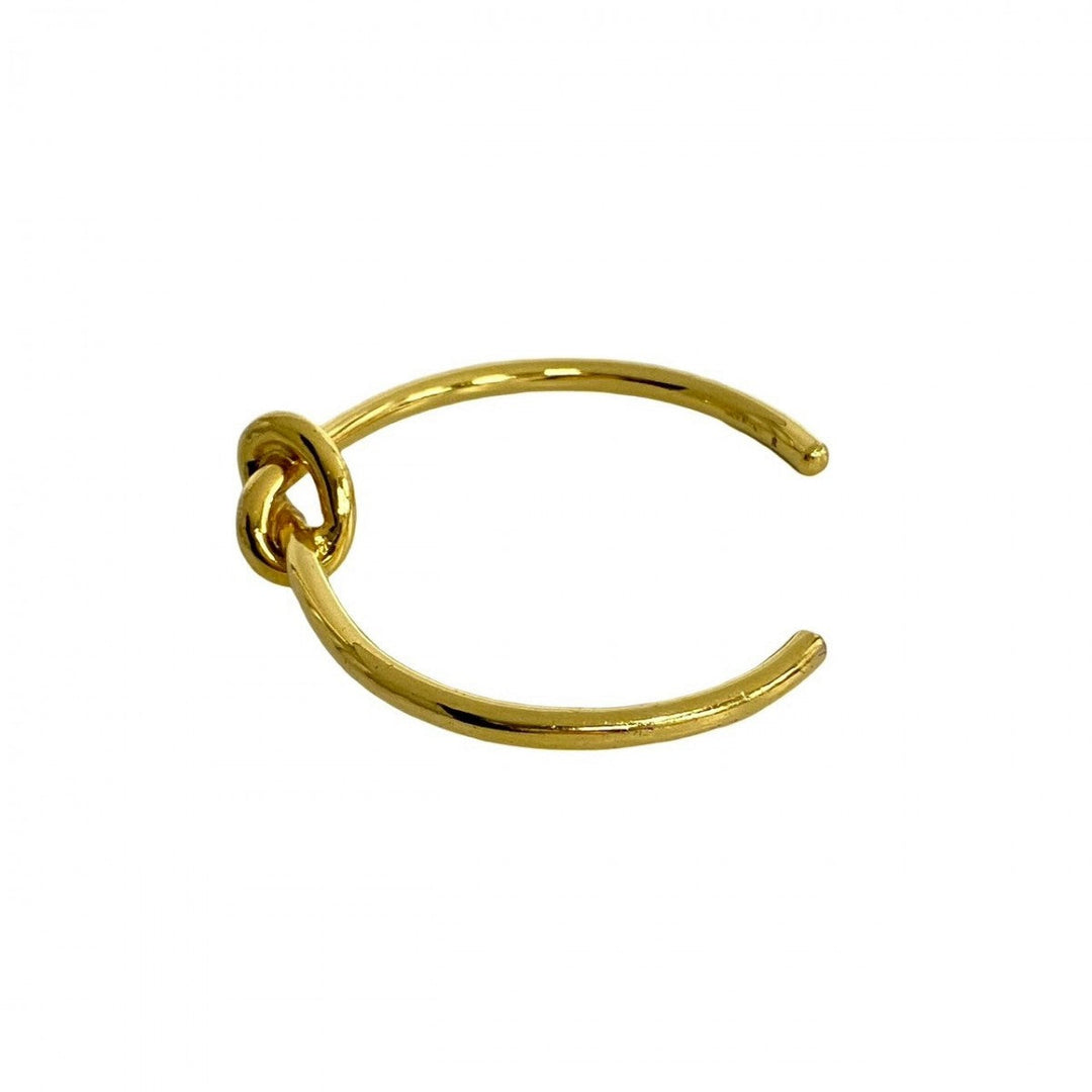 CELINE bracelet Gold Plated gold Knot Bangle S