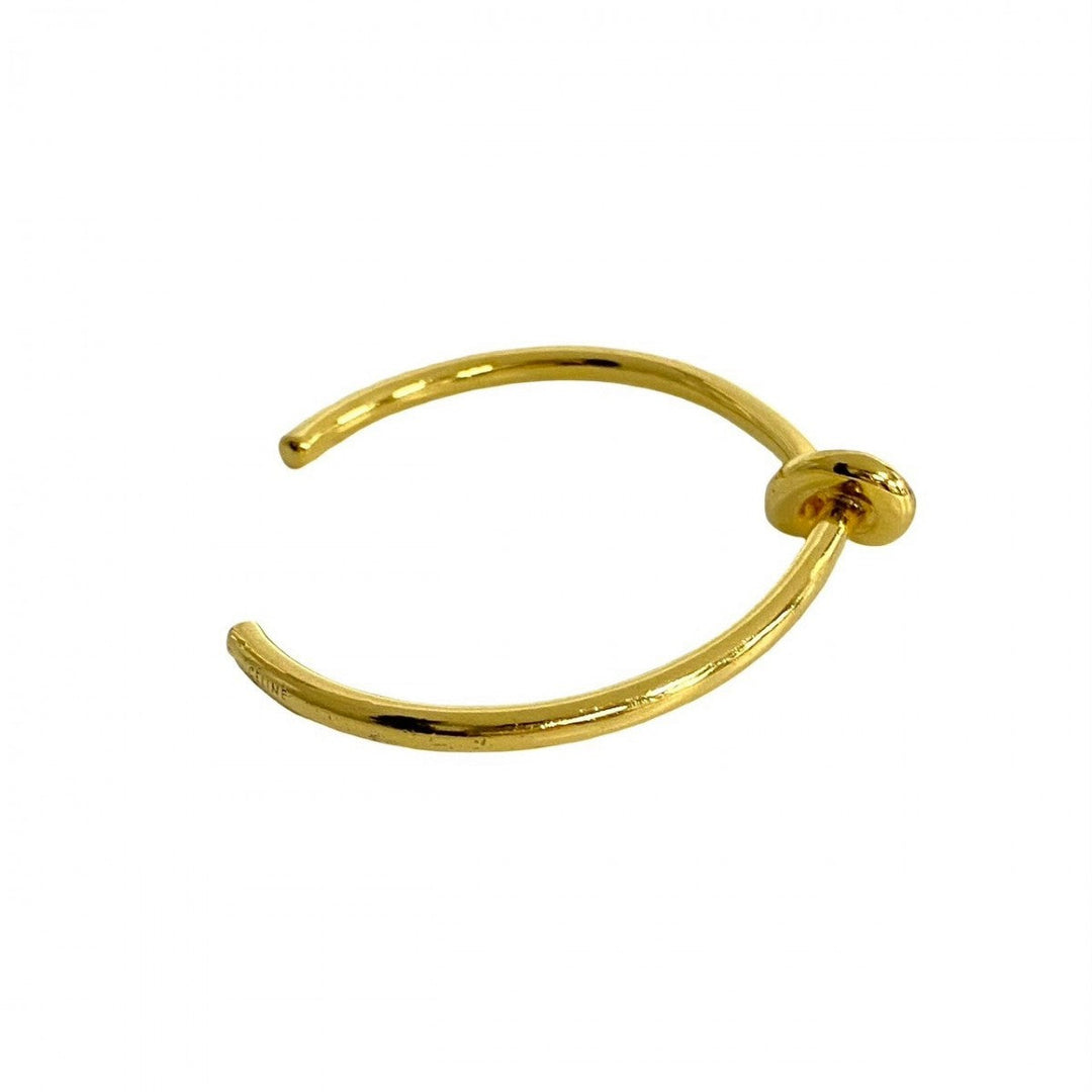 CELINE bracelet Gold Plated gold Knot Bangle S