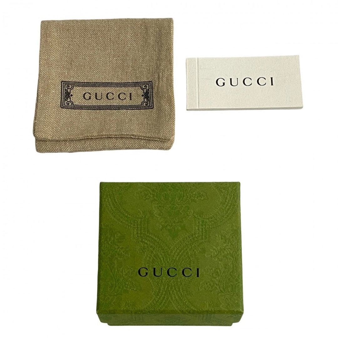 GUCCI Ring Silver925 Silver Taiga head