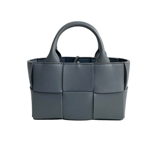 BOTTEGAVENETA Shoulder Bag leather gray Arco Mini
