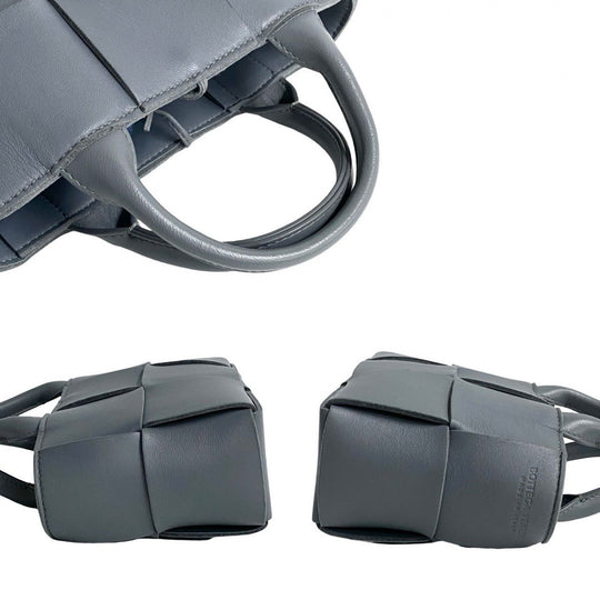 BOTTEGAVENETA Shoulder Bag leather gray Arco Mini