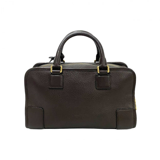 LOEWE Handbag leather Brown Amazona 28