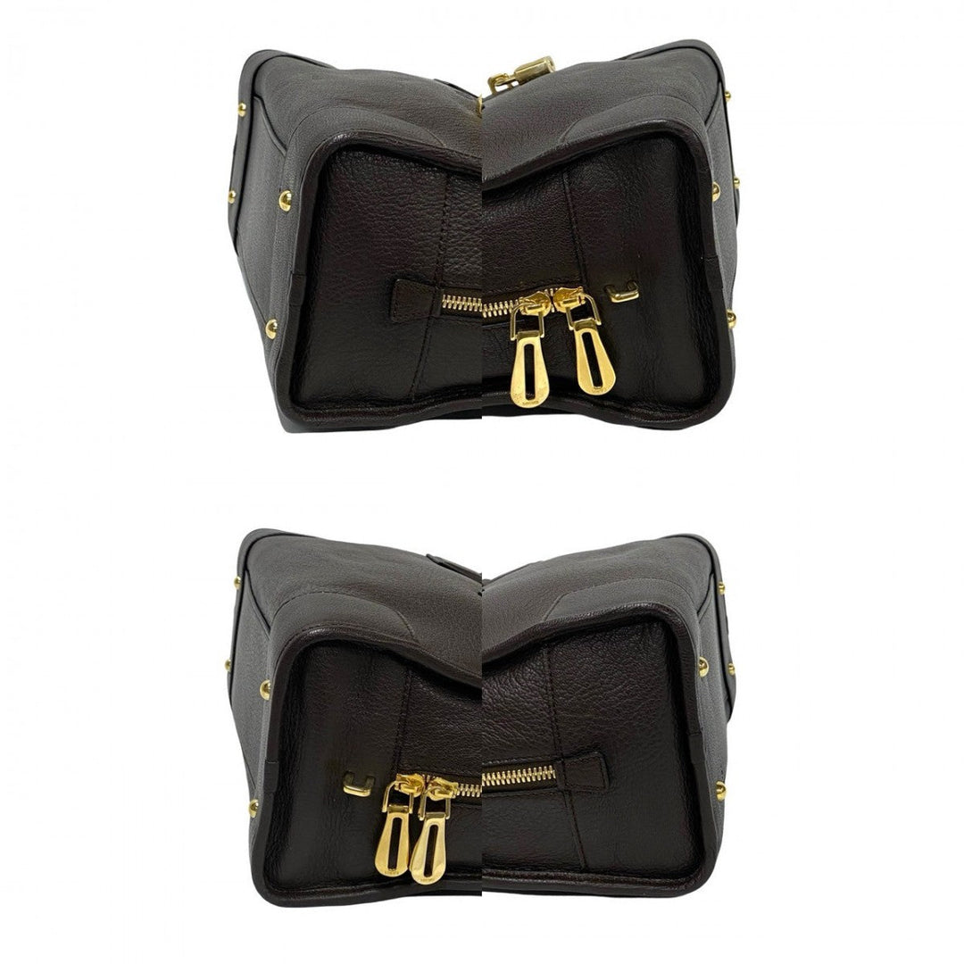 LOEWE Handbag leather Brown Amazona 28