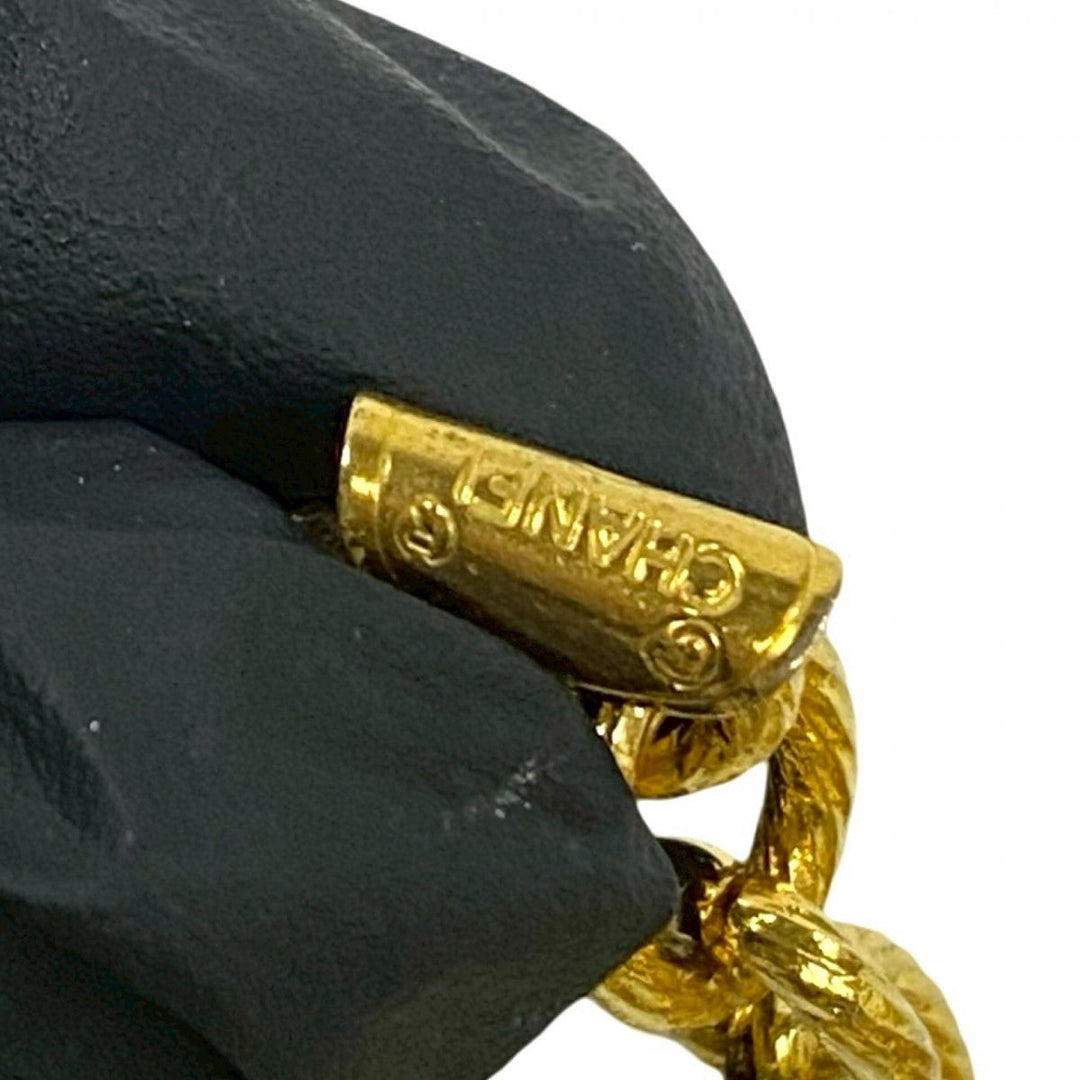 CHANEL Necklace Gold Plated gold
