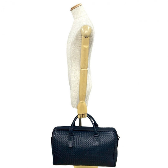 BOTTEGAVENETA Boston Duffel bag leather Navy