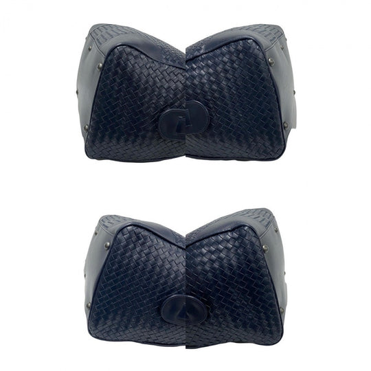 BOTTEGAVENETA Boston Duffel bag leather Navy