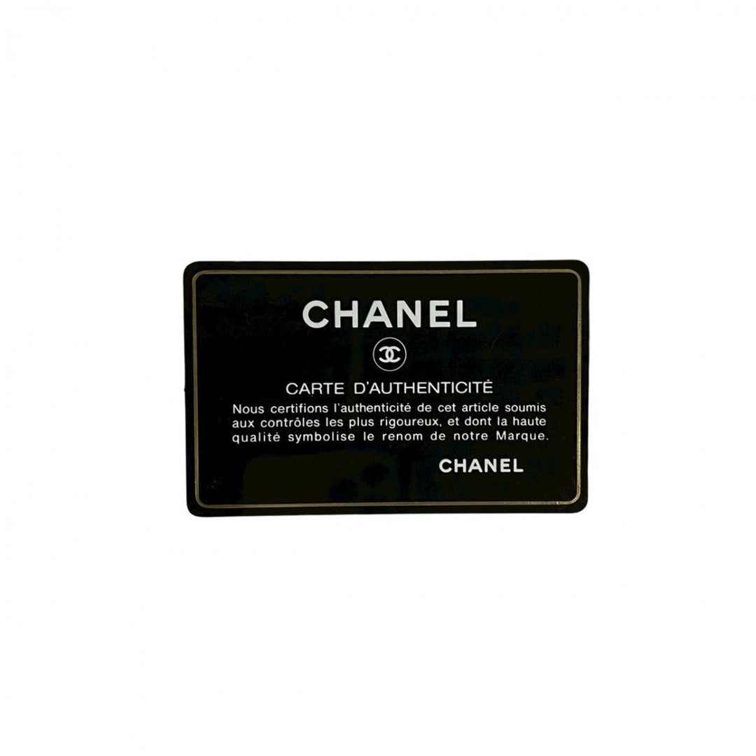 CHANEL Shoulder Bag lambskin Navy Boy chanel