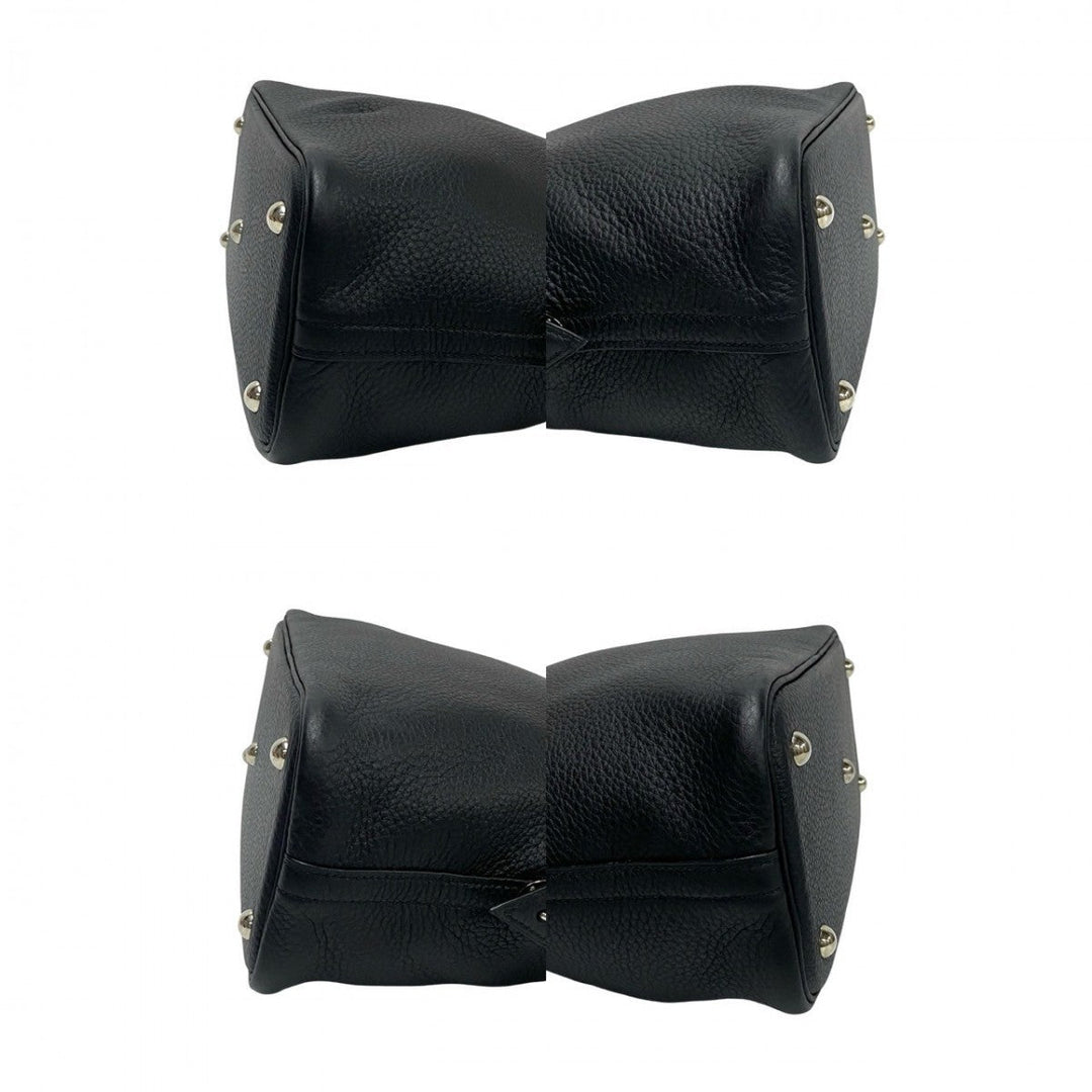 HERMES Shoulder Bag Taurillon Clemence black Bored 31
