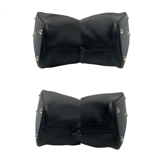 HERMES Shoulder Bag Taurillon Clemence black Bored 31