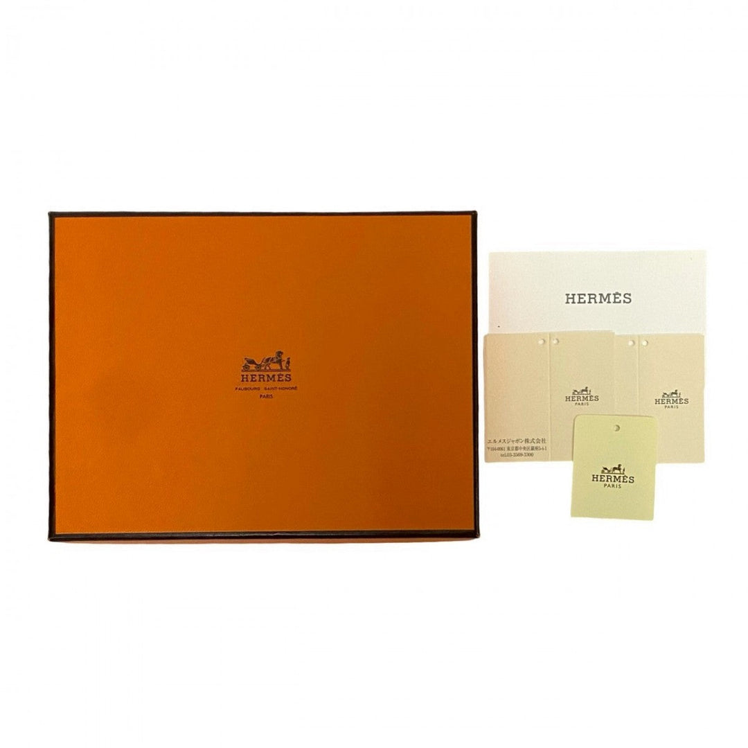 HERMES Bifold Wallet Epsom pink Constance Compact